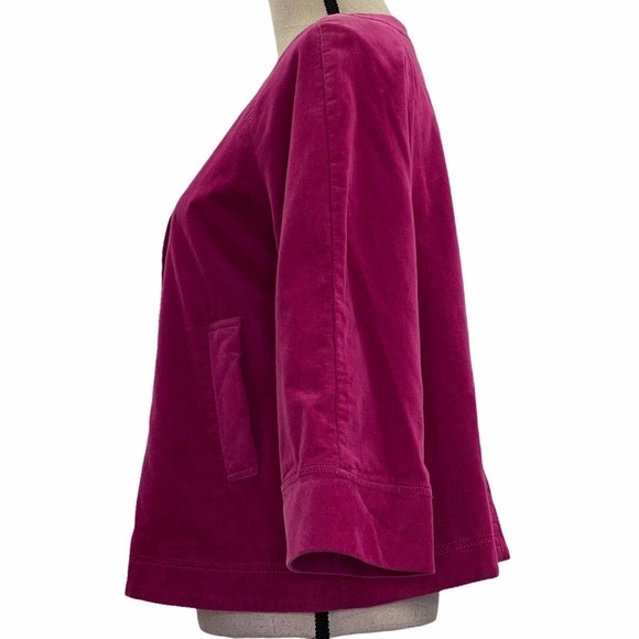 MADISON Button Down Maroon Jacket Size Medium - Picture 4 of 12